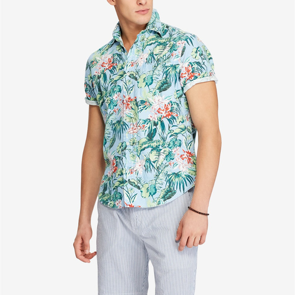 polo ralph lauren tropical shirt